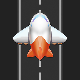 飛機icon圖標設計