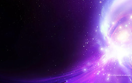 夢幻紫色星光廣告背景