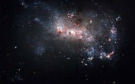 大氣宇宙星球背景