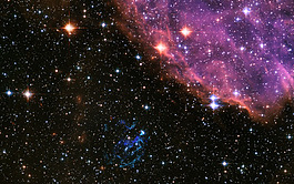 彩色漸變宇宙背景