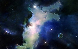 大氣科幻宇宙背景