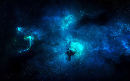 大氣宇宙科幻背景