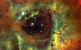 科幻彩色宇宙背景