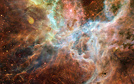 科幻彩色宇宙背景