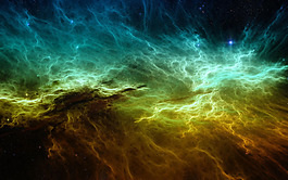 科幻彩色宇宙背景