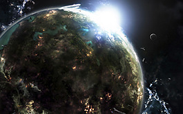 大氣科技宇宙背景