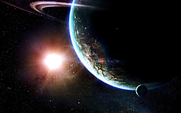 科幻宇宙星系背景