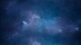 藍(lán)色創(chuàng)意宇宙唯美星空背景