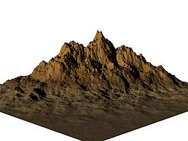 高山山峰图片免抠png透明素材