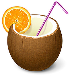 上葉子飲料圖片免摳png透明素材