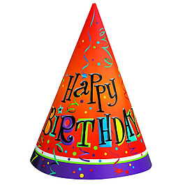 尖頂生日帽圖片免摳png透明素材