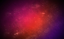 多彩暈染唯美星空背景