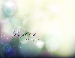 浪漫光圈矢量素材