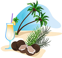 夏日矢量素材
