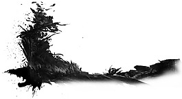 中國風(fēng)水墨png元素素材