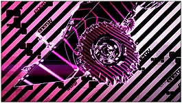 紅色條紋動態(tài)高清視頻素材