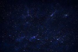 簡約藍(lán)色星空背景