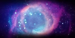 抽象彩色漸變星空背景