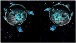 宇宙衛(wèi)星運轉(zhuǎn)視頻素材