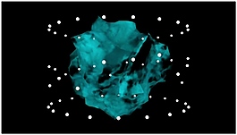 星空碎片酷炫動態(tài)視頻素材