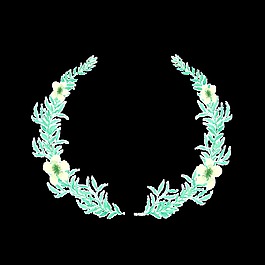 卡通花環(huán)透明素材