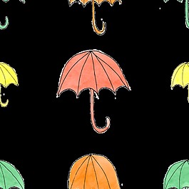 雨傘透明素材
