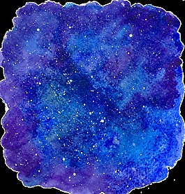星空卡通透明素材