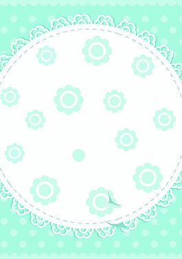 簡約小清新背景模板