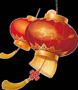 紅色中國風燈籠