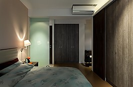 簡約臥室床鋪效果圖