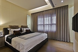 室內(nèi)臥室現(xiàn)代時(shí)尚創(chuàng)意裝修效果圖