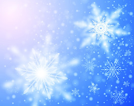 雪天矢量素材