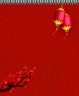 矢量中國風(fēng)新年春節(jié)背景素材