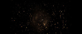 唯美黑色星空banner背景素材