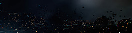 简约黑色banner背景素材