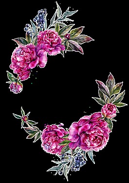 花環(huán)矢量素材
