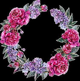 花環(huán)矢量素材