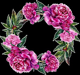 花環(huán)矢量素材