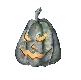 南瓜怪矢量素材
