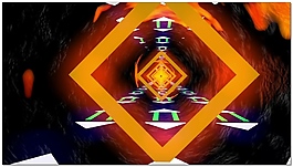橙色方塊動(dòng)態(tài)視頻素材