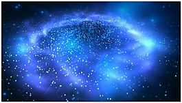 流动星光动态视频素材