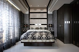 簡(jiǎn)約臥室床鋪效果圖