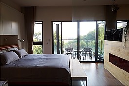 簡(jiǎn)約臥室床鋪效果圖