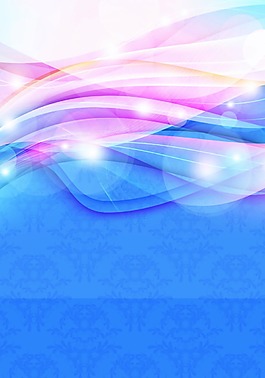 漸變曲線背景模版
