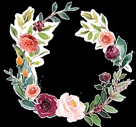 花環素材
