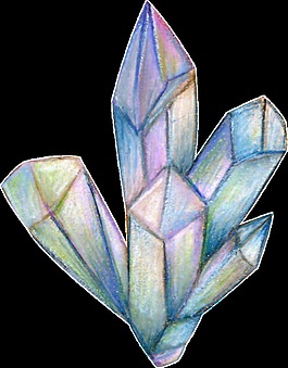 絢麗光柱卡通透明素材
