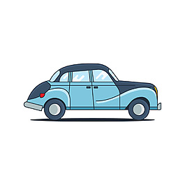 彩色卡車素材設(shè)計