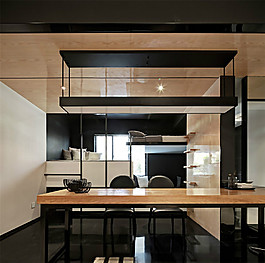 現(xiàn)代簡約餐廳效果圖