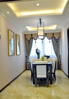 中式餐廳效果圖