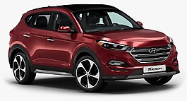 2016現代圖森輕量化汽車模型